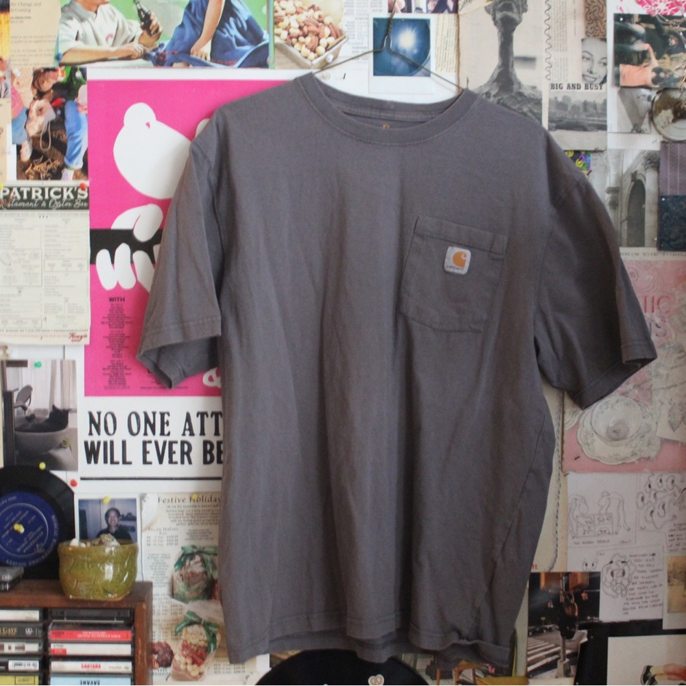 Oversized Grey Carhartt T - Shirt